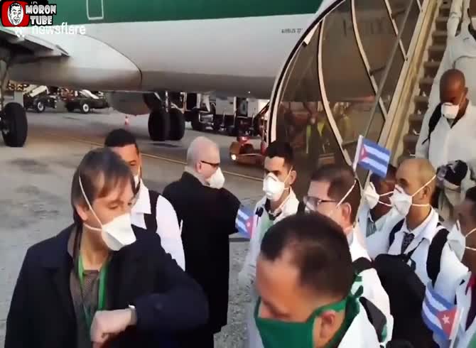 Video :Cuban physicians travel to Italy to assist medical personnel